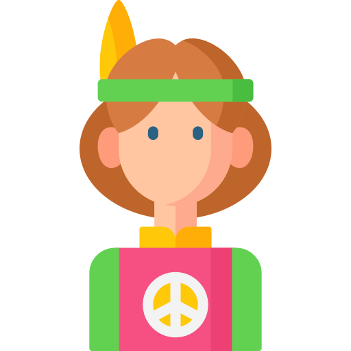 Hippie Special Flat icon