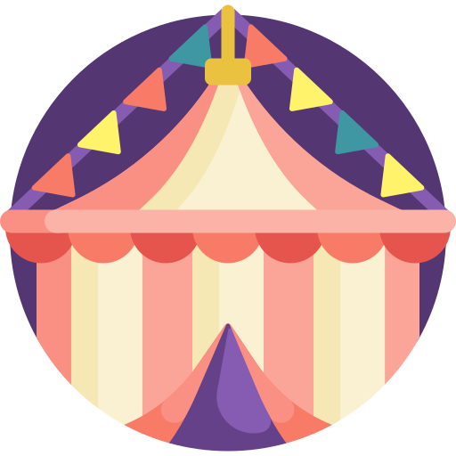 circus Detailed Flat Circular Flat icoon