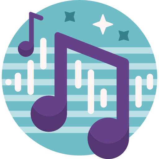 musik Detailed Flat Circular Flat icon