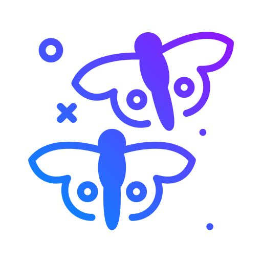 Бабочки Generic Gradient иконка