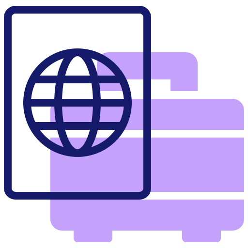 paszport Inipagistudio Lineal Color ikona