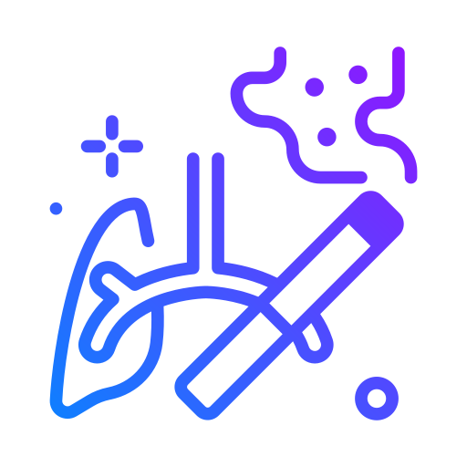 Lungs Generic Gradient icon