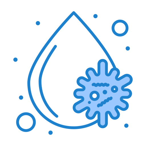 attacco del virus Generic Blue icona