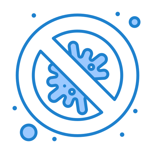 sin virus Generic Blue icono