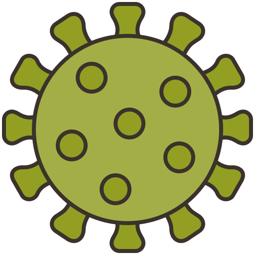 coronavirus Amethys Design Lineal Color icon