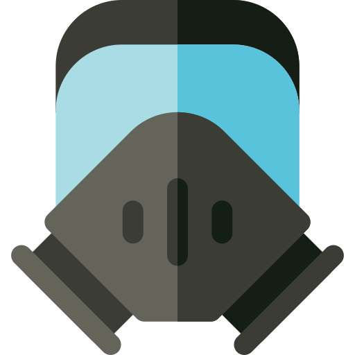 maska gazowa Basic Rounded Flat ikona