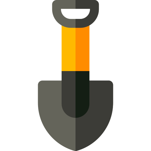 schaufel Basic Rounded Flat icon