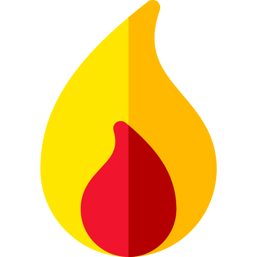 fuoco Basic Rounded Flat icona