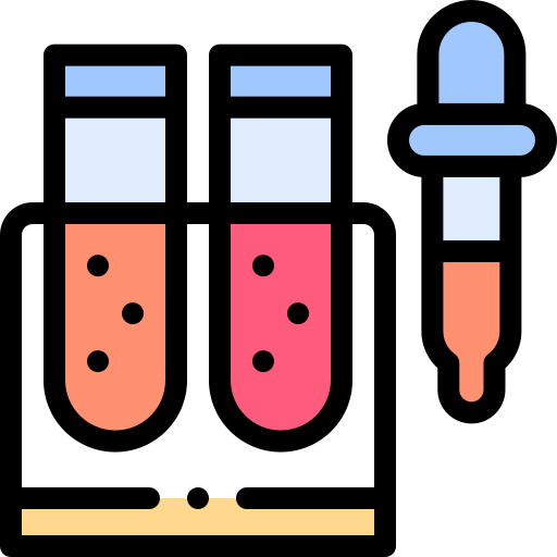 백신 Detailed Rounded Lineal color icon