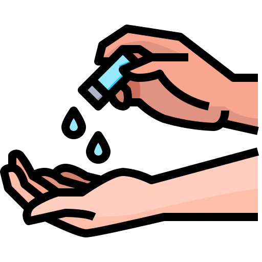 手を洗う Justicon Lineal Color icon