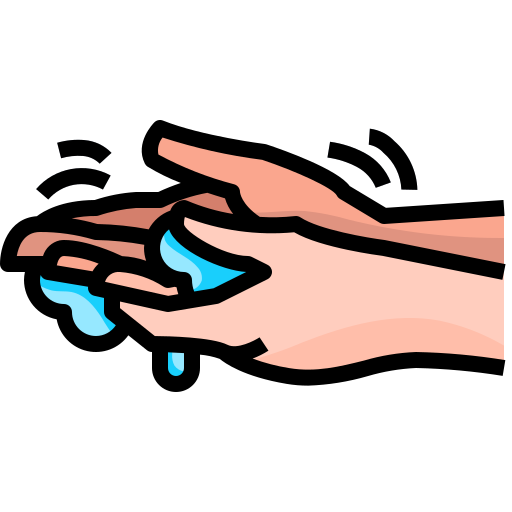 mão lavar Justicon Lineal Color Ícone