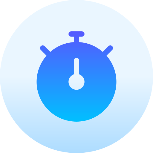 stoppuhr Basic Gradient Circular icon