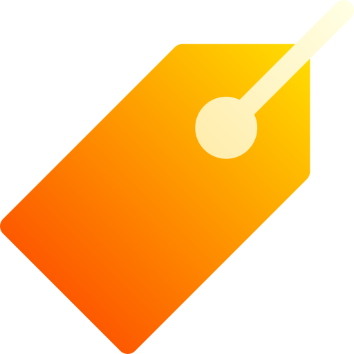 ラベルタグ Basic Gradient Gradient icon