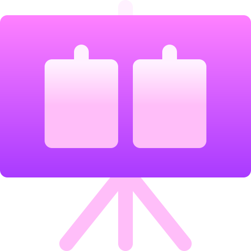 tablica Basic Gradient Gradient ikona