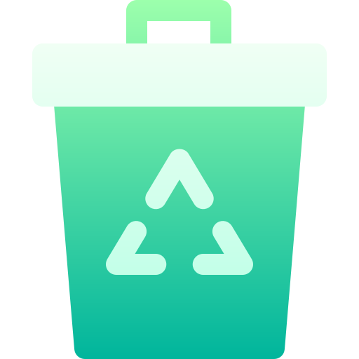 reciclar Basic Gradient Gradient icono