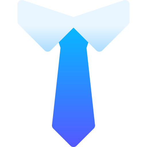 cravatta Basic Gradient Gradient icona