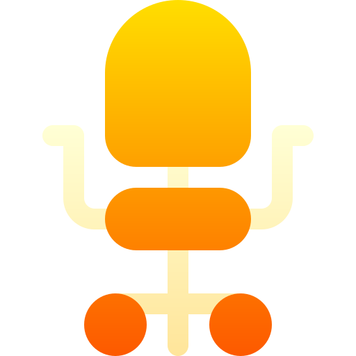 krzesło Basic Gradient Gradient ikona