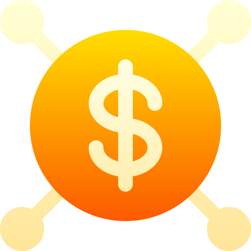 Деньги Basic Gradient Gradient иконка