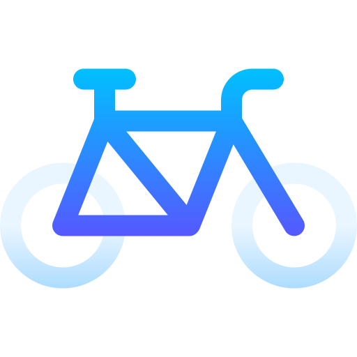 bicicleta Basic Gradient Gradient icono