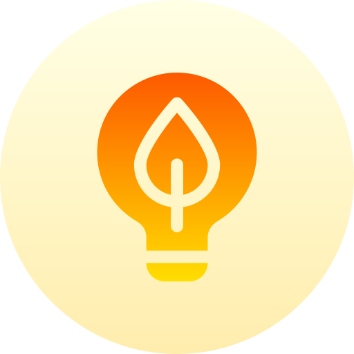 eco-licht Basic Gradient Circular icoon