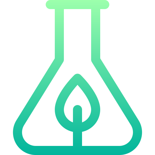 Flask Basic Gradient Lineal color icon