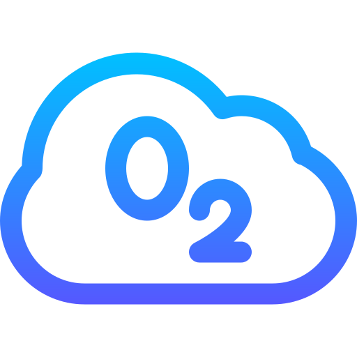 O2 Basic Gradient Lineal color icon