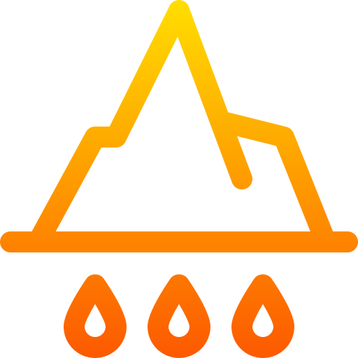 Melting Basic Gradient Lineal color icon