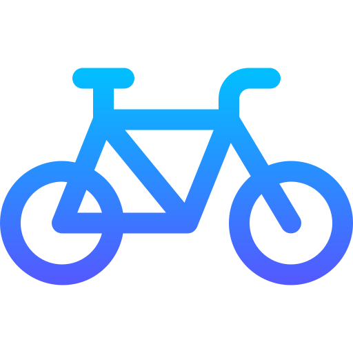 bicicleta Basic Gradient Lineal color icono