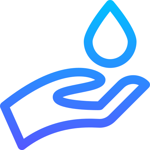 Save water Basic Gradient Lineal color icon