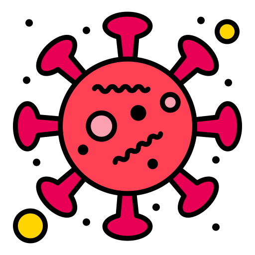 coronavirus Flatart Icons Lineal Color icono