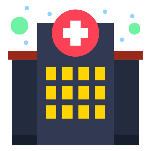 ziekenhuis Flatart Icons Flat icoon