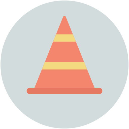 cone de tráfego Generic Circular Ícone
