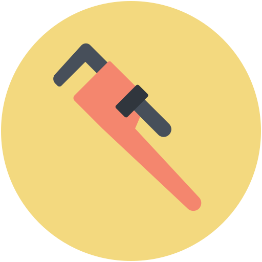 Pipe wrench Generic Circular icon