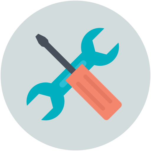 herramientas para reparar Generic Circular icono
