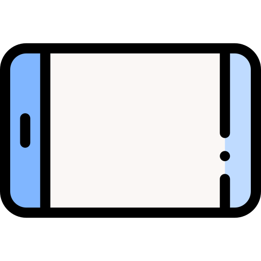 タブレット Detailed Rounded Lineal color icon