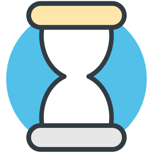 Hourglass Generic Rounded Shapes icon