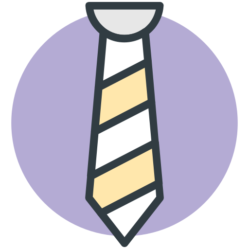 Necktie Generic Rounded Shapes icon