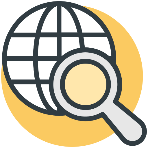 Data searching Generic Rounded Shapes icon