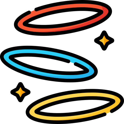 hula-hoop Special Lineal color icon