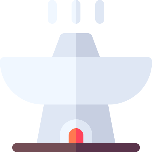 heißer topf Basic Rounded Flat icon