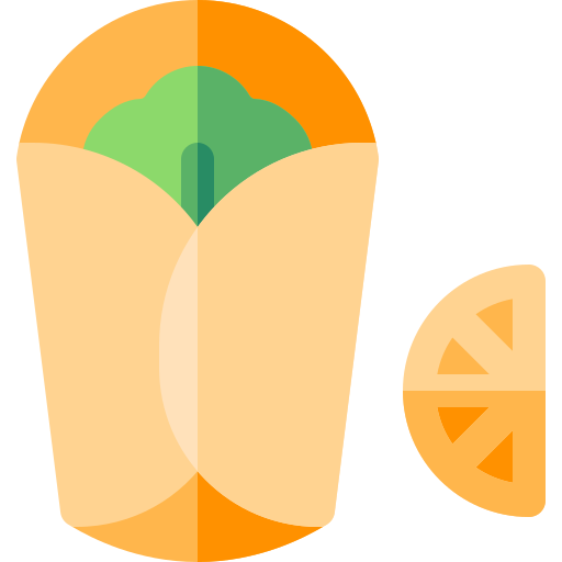 burrito Basic Rounded Flat icon