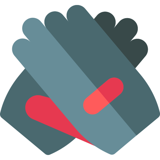 Glove Basic Rounded Flat icon