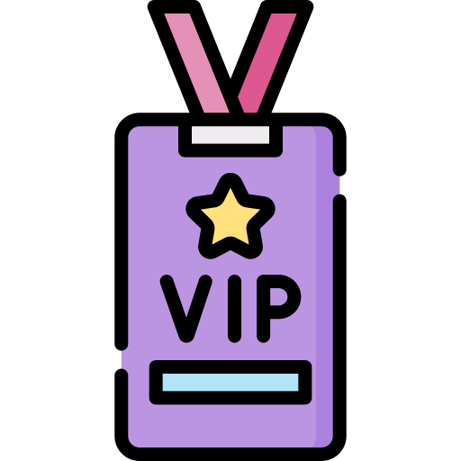 vipカード Special Lineal color icon