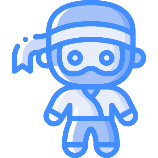 ninja Basic Miscellany Blue Icône