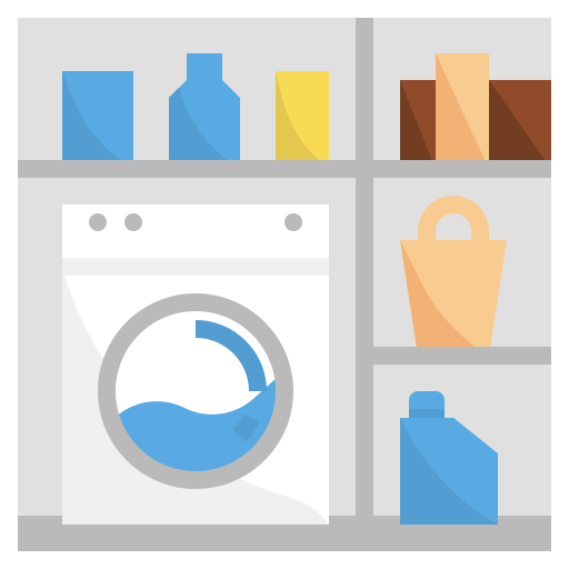 Laundry room dDara Flat icon