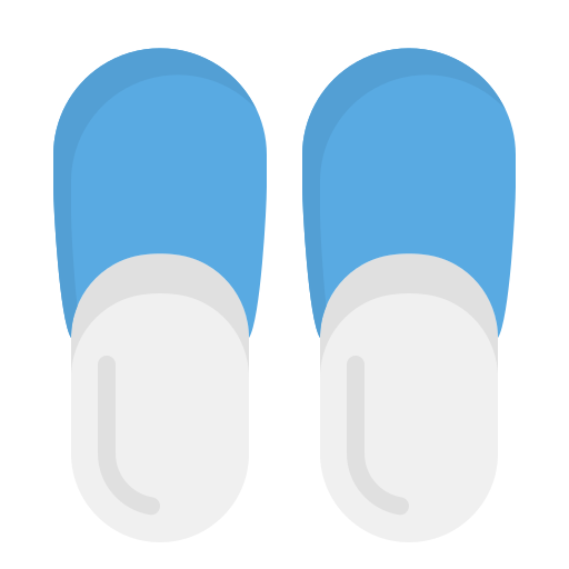 Slippers dDara Flat icon