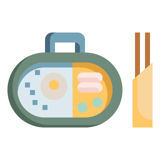 Lunchbox PongsakornRed Flat icon
