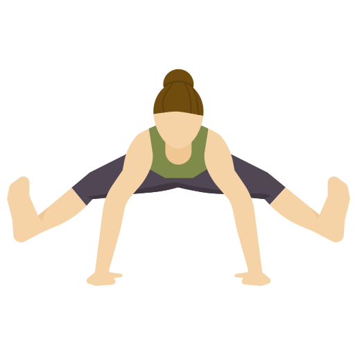 pozycja jogi dDara Flat ikona