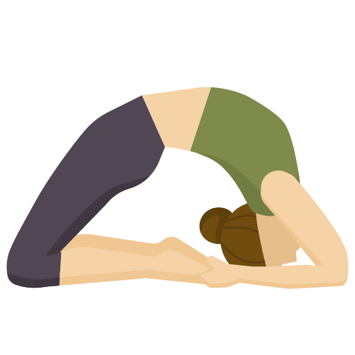 pose de yoga dDara Flat icono
