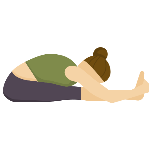 pose de yoga dDara Flat icono